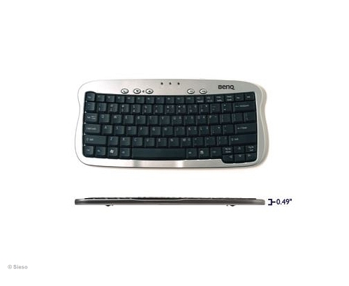 Mini keyboard USB (10% smaller than laptopkeys, lightly curved) Super compact and slim. Int. Key-layout