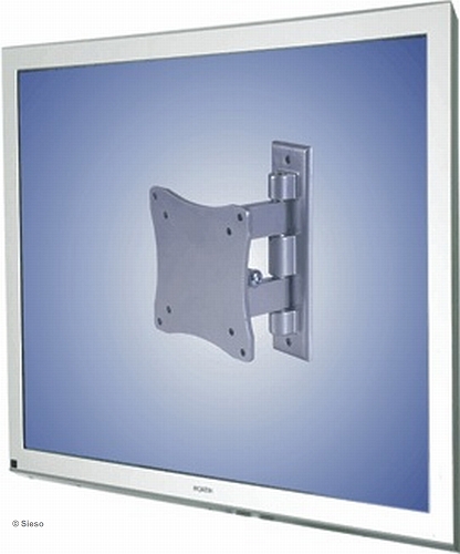 LCD TV/Monitor muurbevestiging - 3 inst. - lengte 50-70mm - Zilver