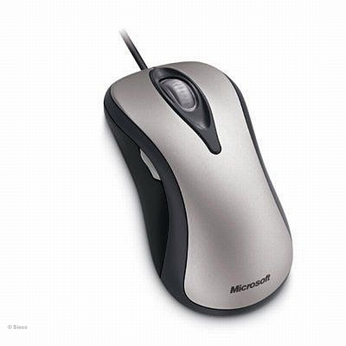 Microsoft optische muis zwart/grijs