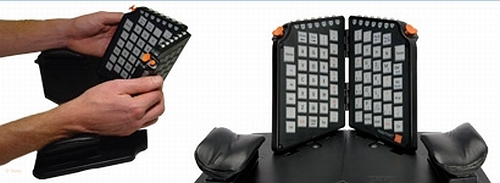 Yogitype Ergonomical Natural hand position keyboard