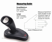 3M 'Joystick'-mouse (Large palm width)