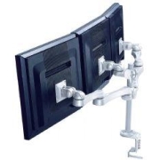 LCD Monitor Arm - deskclamp - 5 adjustments - length 621mm - 3 screens