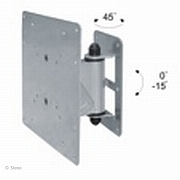 LCD TV/Monitor muurbevestiging - 20  kantelbaar (25 kg) Zilver